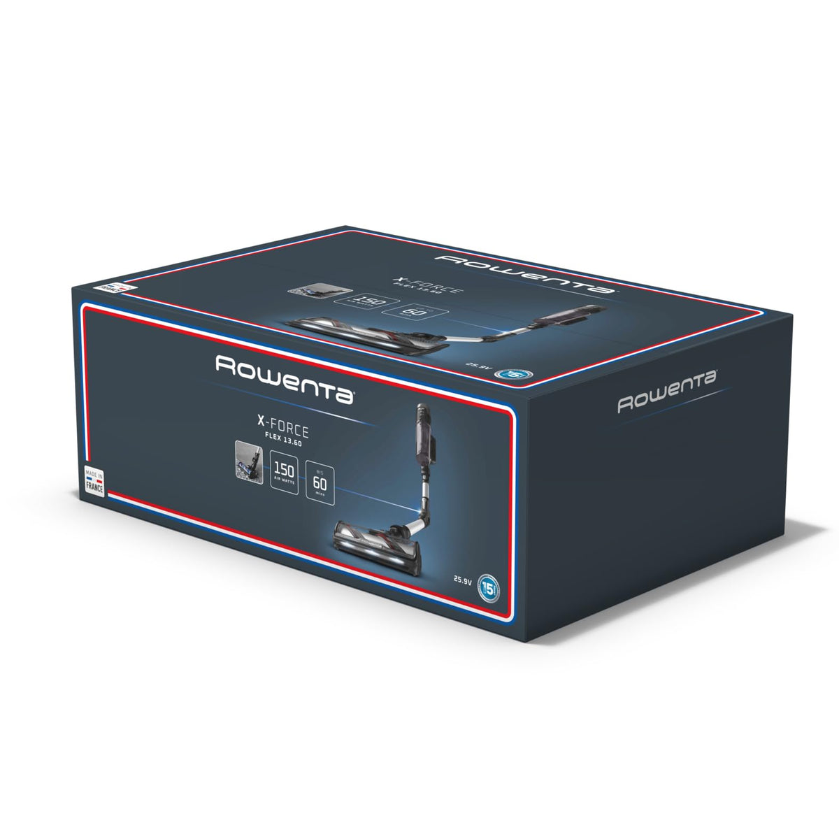 X-Force Flex 13.60 aspirateur sans fil anti allergique 150 Air W 60 min autonomie flexible RH9A36WV