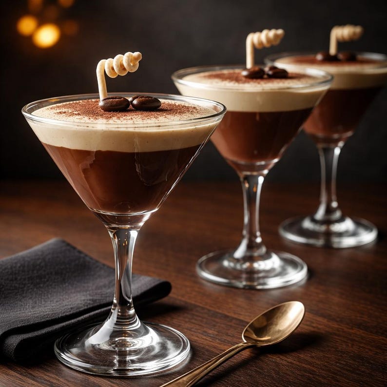 Cappuccino Duftkerze im Glas – Dessertkerze 130g Sojawachs mit Kaffeeduft