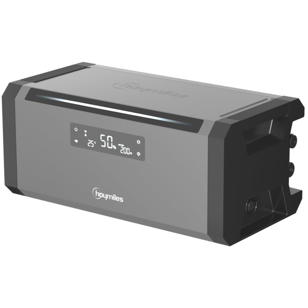 HiBattery AC Solarbatterie 1,92 kWh Plug and Play für Balkonkraftwerk erweiterbar bis 11,52 kWh 0% UStG