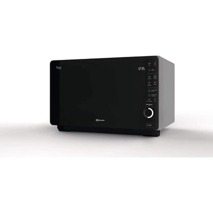 ExtraSpace Crisp MW 427 SL Mikrowelle mit Grill ohne Drehteller 800 W 1000 W 25 L Dampfgarfunktion AutoClean