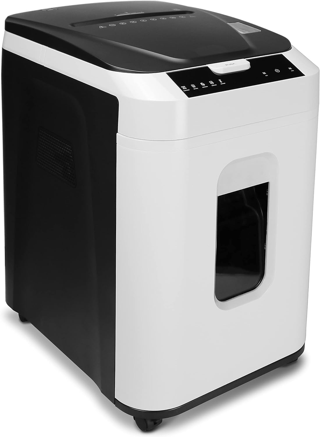 Autofeed P4 Aktenvernichter 180 Blatt Kreuzschnitt Autoabschaltung 58 dB 32 Liter Touchdisplay DSGVO konform