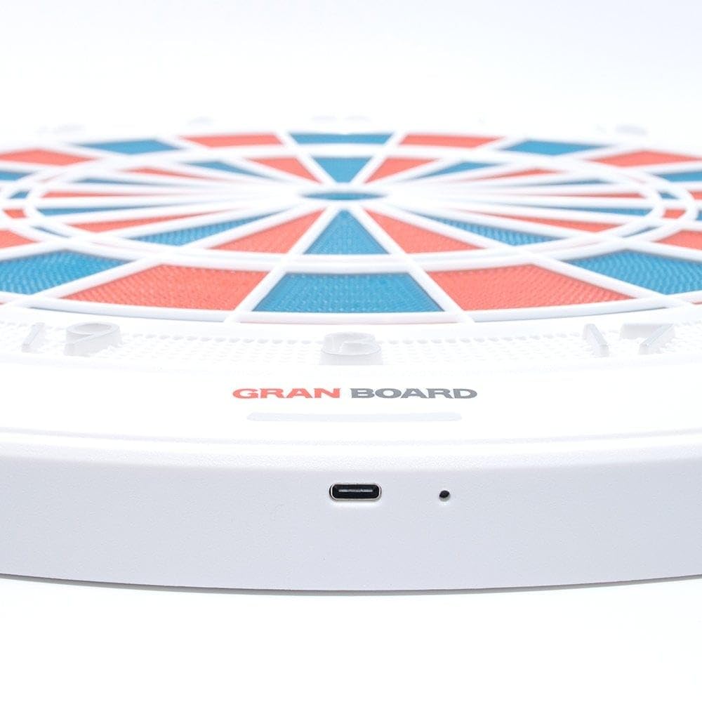 132 Smart Electronic Dartboard Tournament Size Black with App Connectivity and Multiplayer Modes