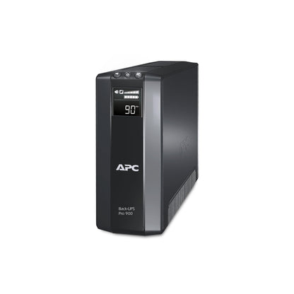 USV 900VA Back UPS PRO BR900G GR, 5 Schuko, Stromsparfunktion, Display, 150.000 Euro Geräteschutzversicherung
