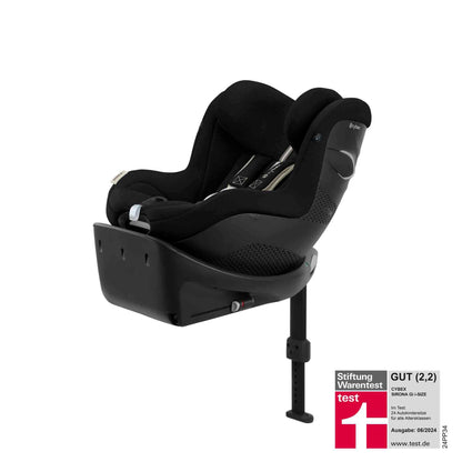 Kindersitz Sirona Gi iSize Plus mit Base 61 bis 105 cm, max 20 kg, 360 Drehfunktion, Seitenaufprallschutz