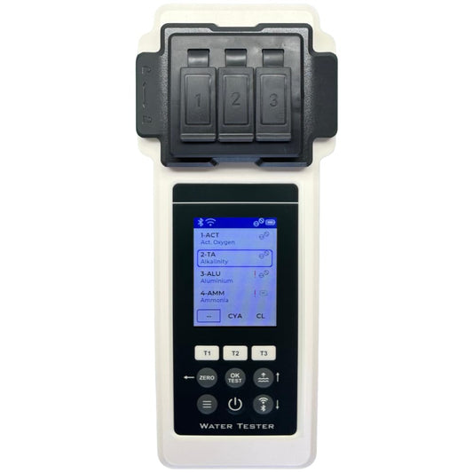 Wasseranalyse Set 2.0 27 Parameter WiFi Bluetooth App Wasserstandsausgleicher Pool Spa Whirlpool Sonderedition