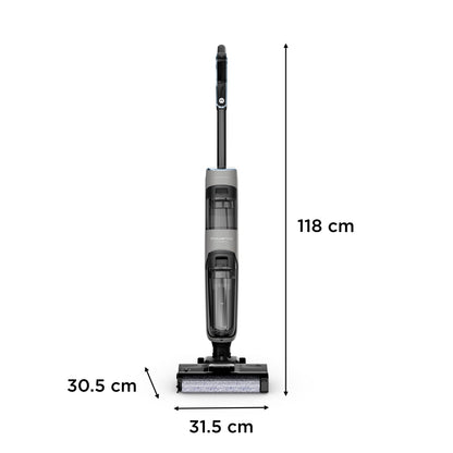 XClean 4 kabelloser Nass und Trockenstaubsauger 50min Laufzeit Selbstreinigung Schmutzerkennung GZ5036
