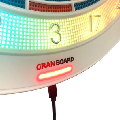 132 Smart Electronic Dartboard Tournament Size Black with App Connectivity and Multiplayer Modes