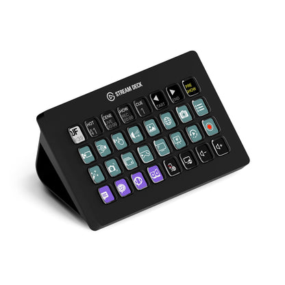 Stream Deck XL, Studio Controller, 32 Tasten, unbegrenzte Aktionen, Integrationen, visuelles Feedback, Mac/PC