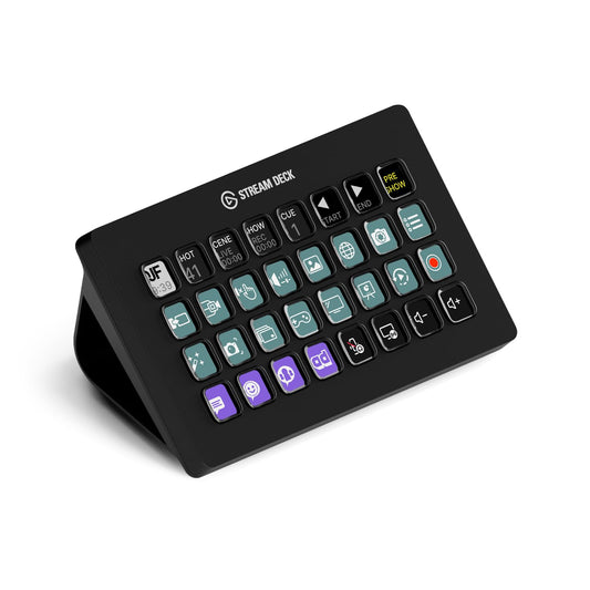 Stream Deck XL, Studio Controller, 32 Tasten, unbegrenzte Aktionen, Integrationen, visuelles Feedback, Mac/PC
