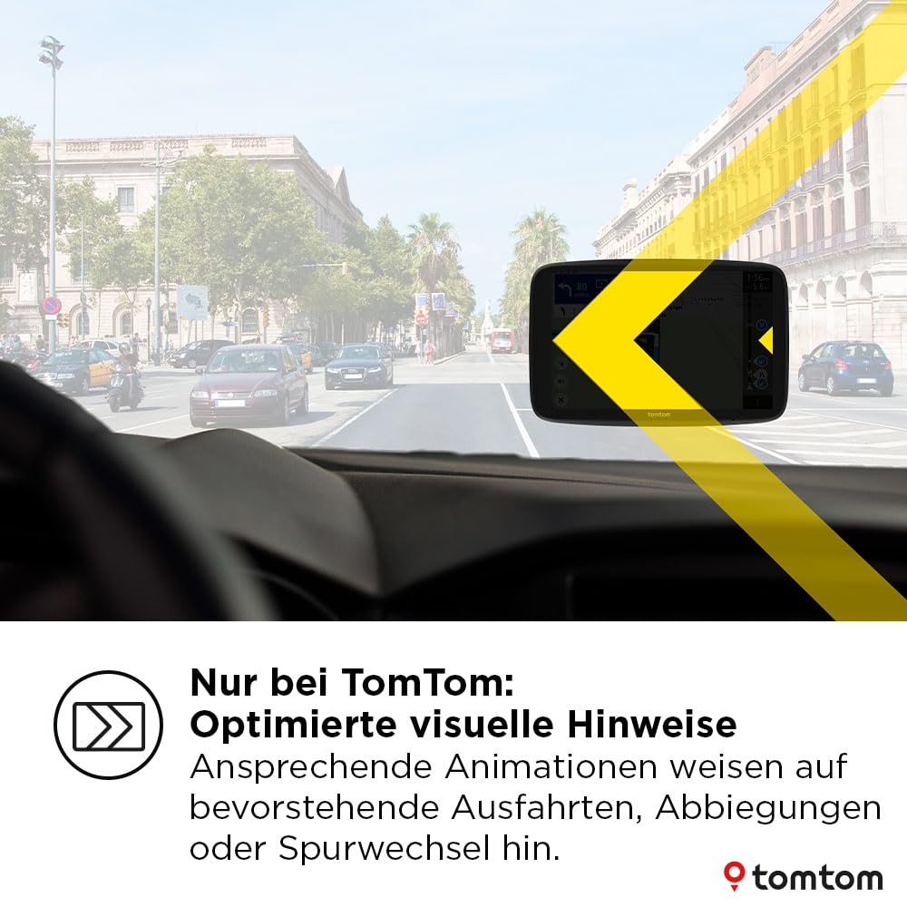 Pkw-Navi GO Navigator 7-Zoll-Display Stauvermeidung Wi-Fi-Updates Premiumservice Magnethalterung