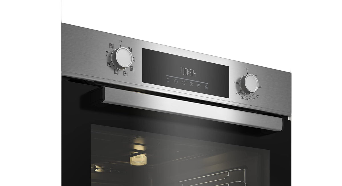 Einbau-Backofen BBIM12300X b300 60 cm 72 l SteamShine 8 Heizarten AeroPerfect Energieklasse A