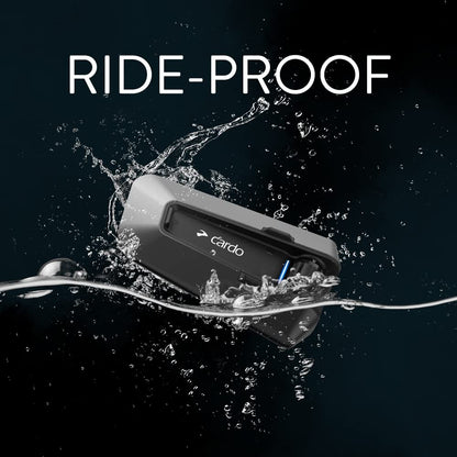 PACKTALK Edge Duo - Bluetooth Walkie Talkie Headset für Motorradfahrer