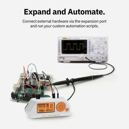 Zero Multitool Open Source anpassbar RFID NFC Reader Infrarot Fernbedienung Wireless Signal Explorer Weiß