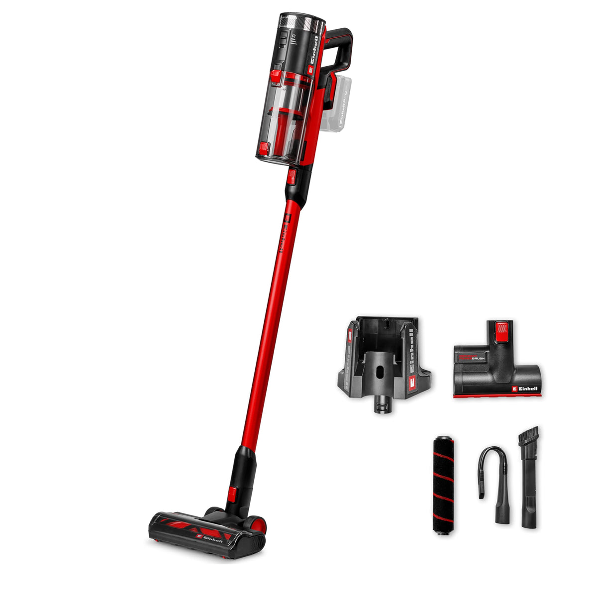 Akku-Stielstaubsauger TE-SV 18/270 BL-Solo PXC 18V Brushless 270mbar beutellos 3 Modi 3fach Filter ohne Akku