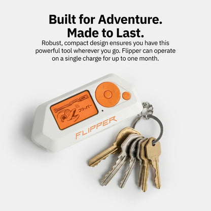 Zero Multitool Open Source anpassbar RFID NFC Reader Infrarot Fernbedienung Wireless Signal Explorer Weiß