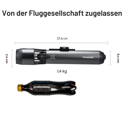 Tauchscooter mit Daumensteuerung, kompakt, für SUP, Pool, Tauchen, Schnorcheln