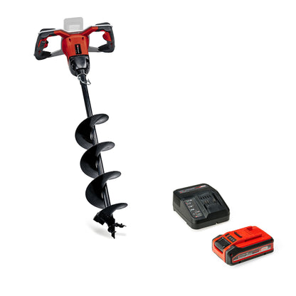 Akku-Erdbohrer GP-EA 18/150 Li BL Power X-Change 18V Brushless 150 mm 80 cm Bohrtiefe 4,0 Ah Akku Ladegerät