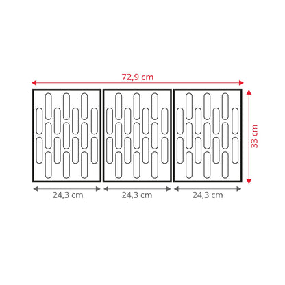 Basic 6 plus 1 BBQ Gasgrill Grillwagen mit Edelstahlbrenner und Seitenkocher für Garten und Terrasse