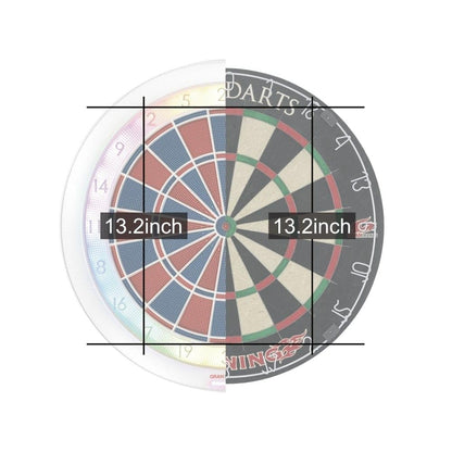 132 Smart Electronic Dartboard Tournament Size Black with App Connectivity and Multiplayer Modes