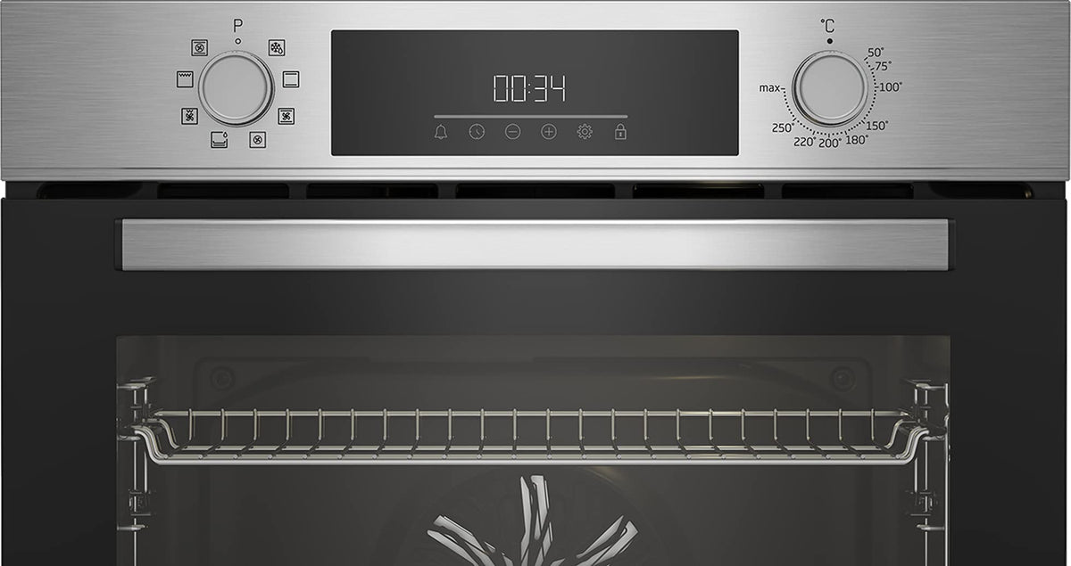 Einbau-Backofen BBIM12300X b300 60 cm 72 l SteamShine 8 Heizarten AeroPerfect Energieklasse A