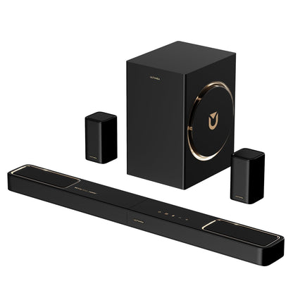 Skywave F40 Boom 5.1.2 Soundbar Dolby Atmos 6.5 Subwoofer 2 Surround Lautsprecher Bluetooth 5.4 HDMI eARC