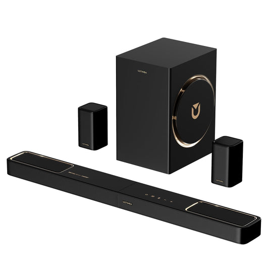 Skywave F40 Boom 5.1.2 Soundbar Dolby Atmos 6.5 Subwoofer 2 Surround Lautsprecher Bluetooth 5.4 HDMI eARC