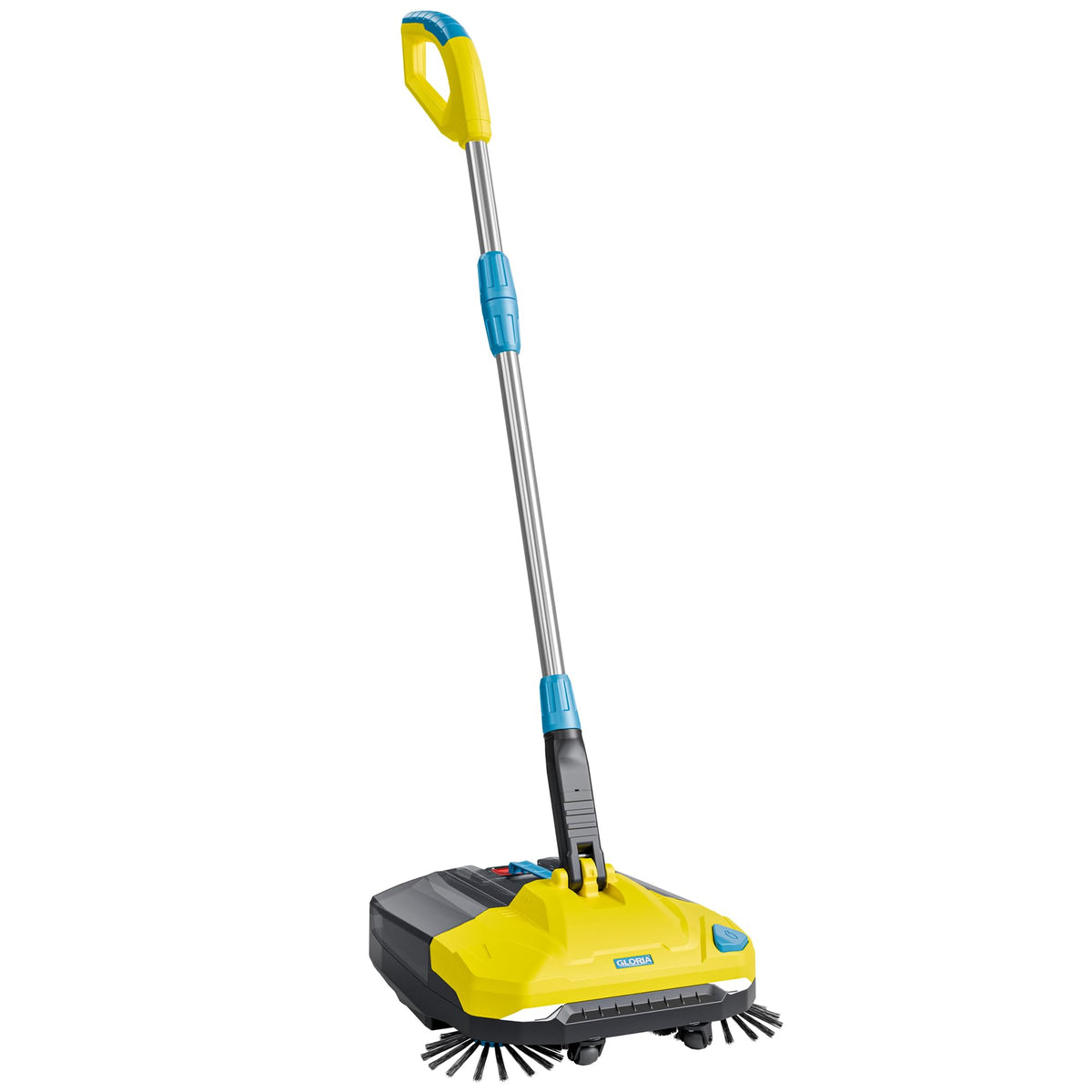 EasySweep 18V Set Akku Kehrmaschine 40cm 4,5L Behälter für Gehweg Terrasse Einfahrt Garage Indoor Outdoor