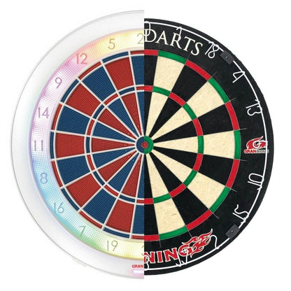 132 Smart Electronic Dartboard Tournament Size Black with App Connectivity and Multiplayer Modes