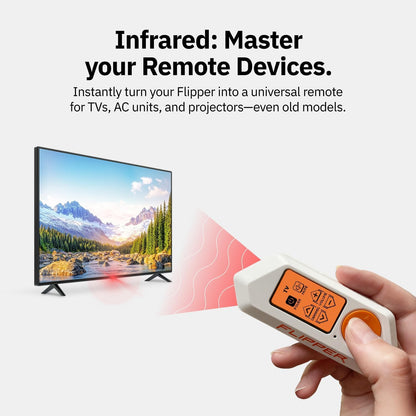 Zero Multitool Open Source anpassbar RFID NFC Reader Infrarot Fernbedienung Wireless Signal Explorer Weiß