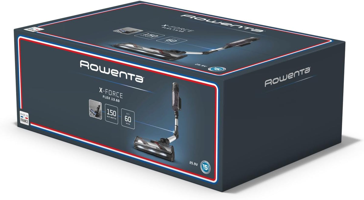 X-Force Flex 13.60 aspirateur sans fil anti allergique 150 Air W 60 min autonomie flexible RH9A36WV