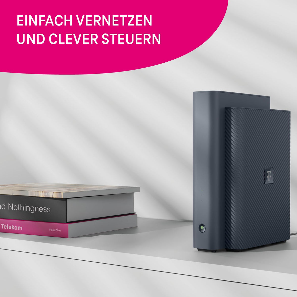 Speedport 7 WiFi 7 Router, Glasfasermodem, 6.760 Mbit/s, Mesh, SmartHome Basis, ideal für Entertain TV in 4K