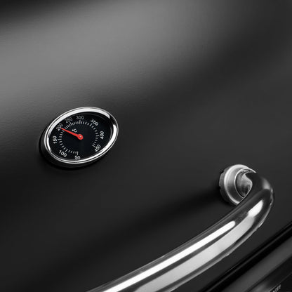 Basic 6 plus 1 BBQ Gasgrill Grillwagen mit Edelstahlbrenner und Seitenkocher für Garten und Terrasse