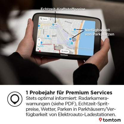 Pkw-Navi GO Navigator 7-Zoll-Display Stauvermeidung Wi-Fi-Updates Premiumservice Magnethalterung