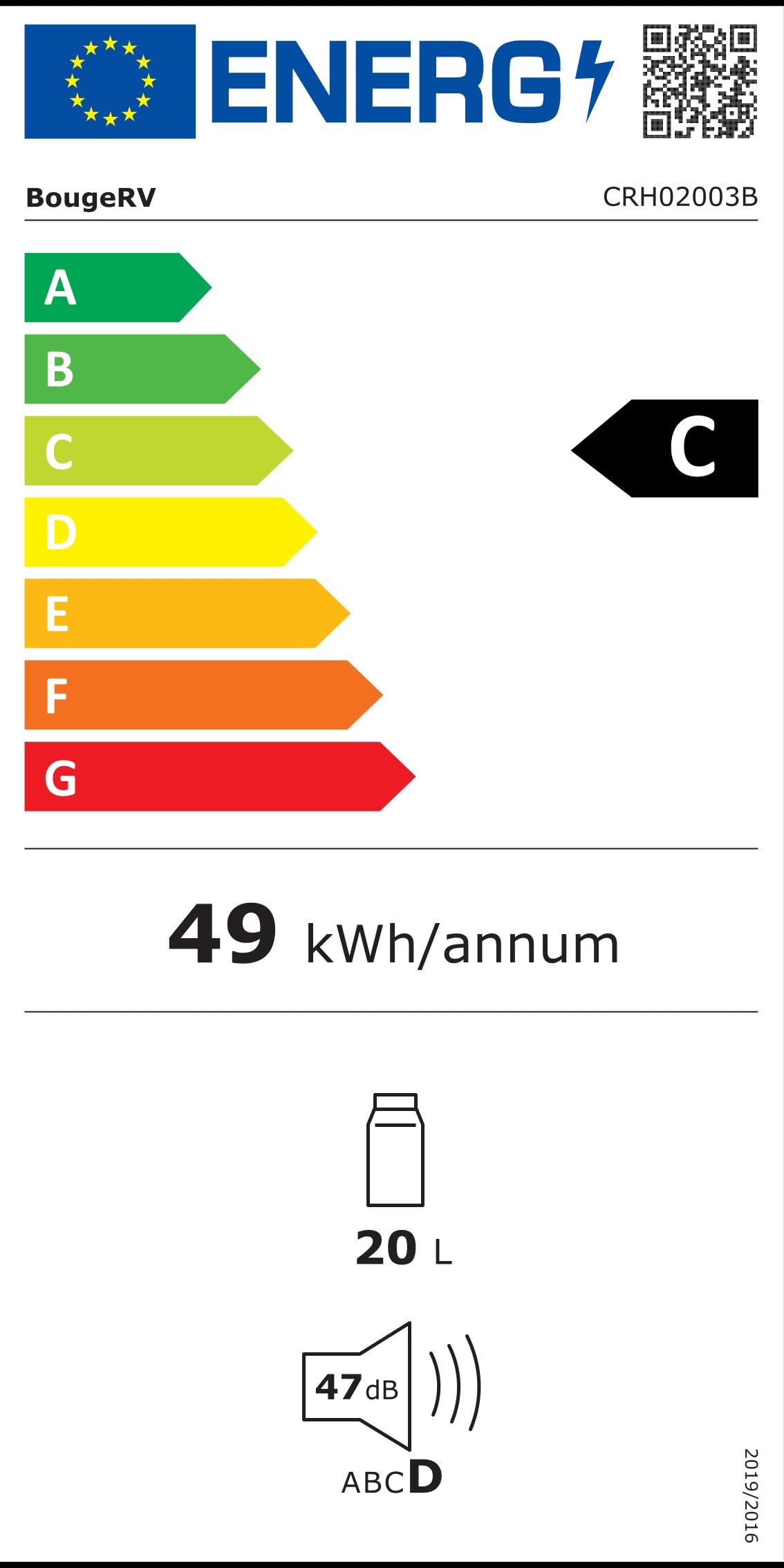Kompressorkühlbox CRH20 20L, Akku 240Wh, -20°C bis 20°C, App-Steuerung IPX4, 12V/24V/230V, Camping Reisen 2026