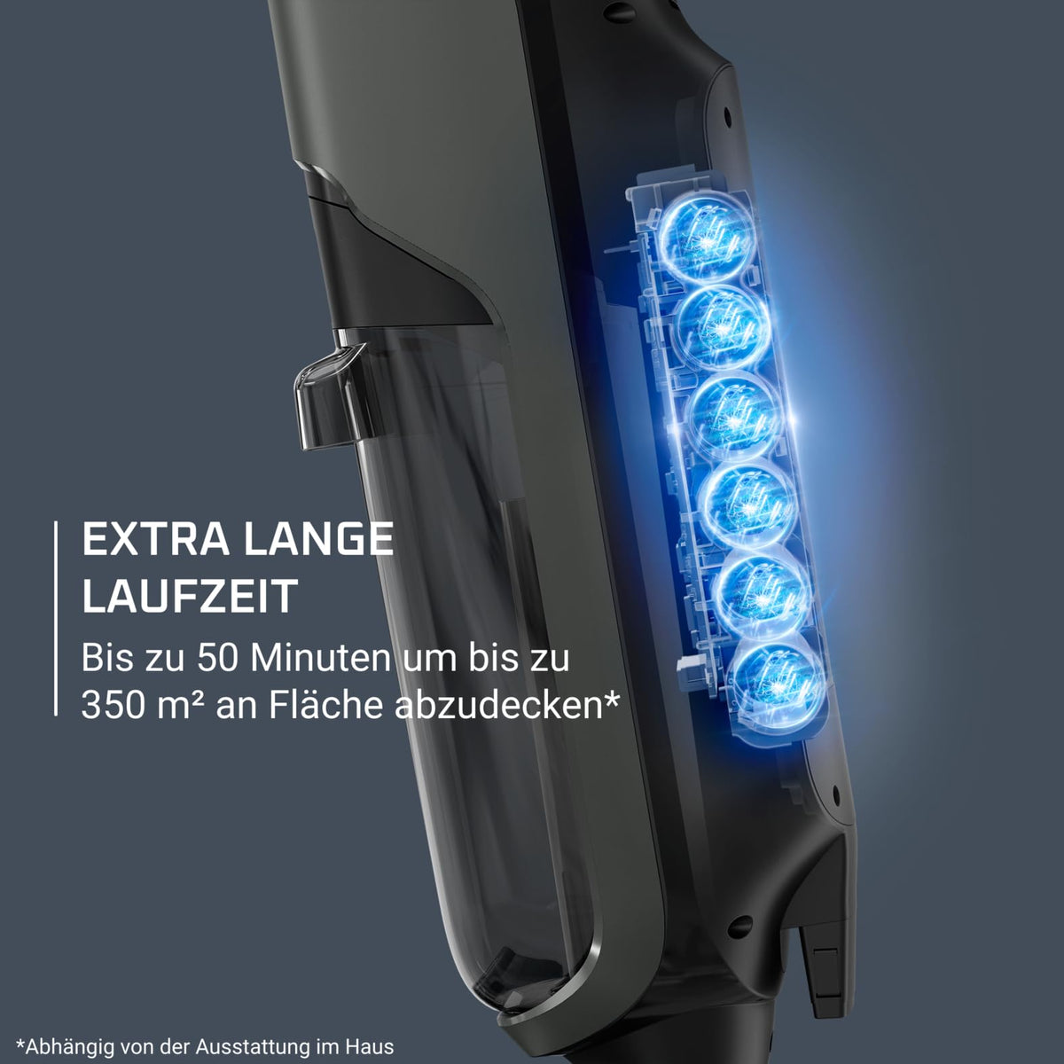 XClean 4 kabelloser Nass und Trockenstaubsauger 50min Laufzeit Selbstreinigung Schmutzerkennung GZ5036