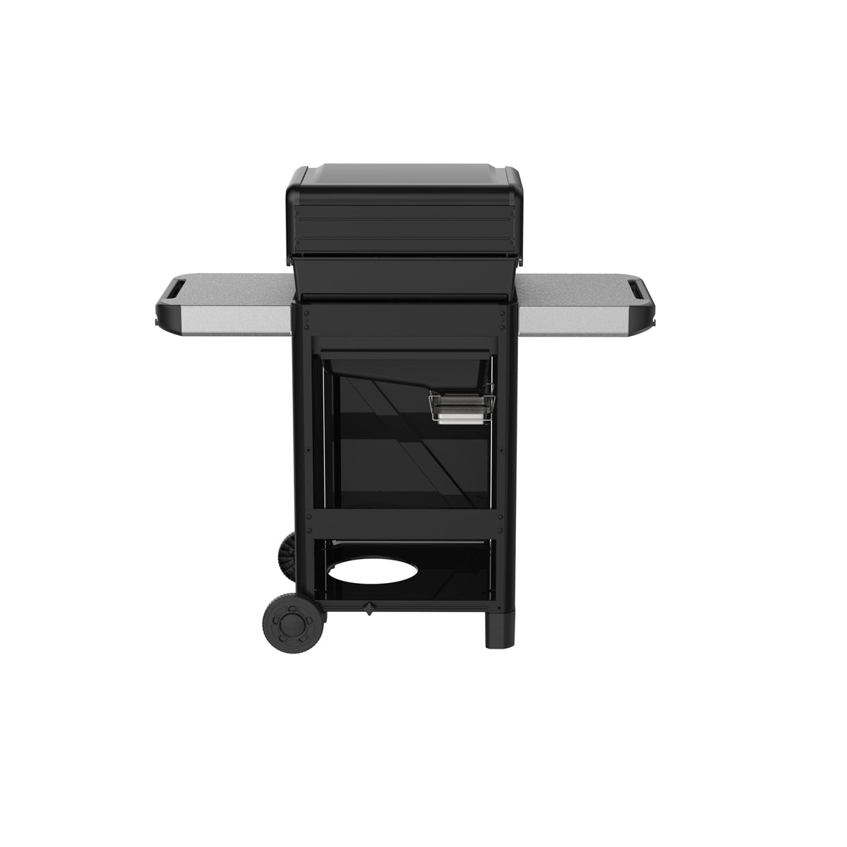 Spirit E310 Gasgrill 3 Brenner SnapJet Zündung Räder Warmhalterost 51x46cm Grillfläche Schwarz Silber