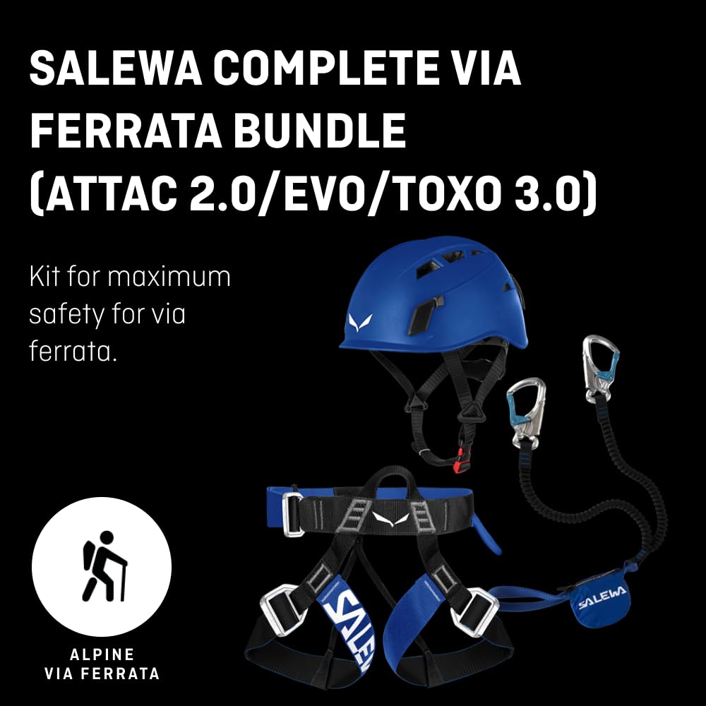 Klettersteig Komplettset Attac Evo Toxo 3.0 Sicherheitsausrüstung Bergsport Alpinismus Klettern