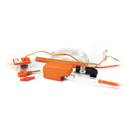 Silent+ Mini Orange FP3313 Kondensatpumpe, 12 L/h, geräuscharm 19 dB, Förderhöhe 10 m, für Split-Klimaanlagen