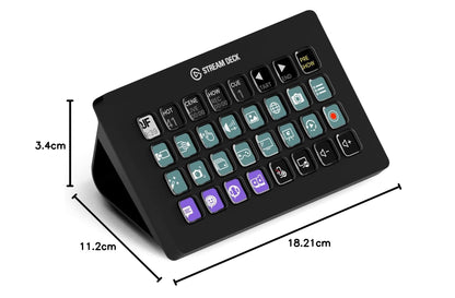 Stream Deck XL, Studio Controller, 32 Tasten, unbegrenzte Aktionen, Integrationen, visuelles Feedback, Mac/PC