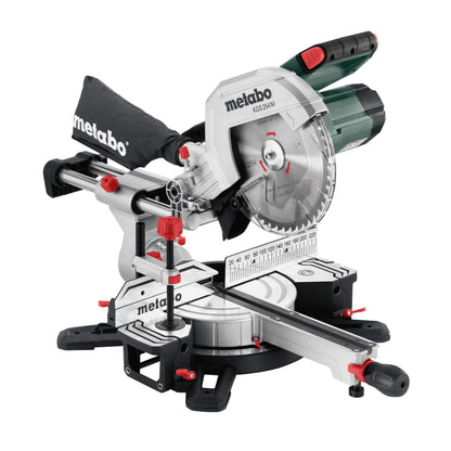Kappgehrungssäge KGS 254 M, Zugfunktion, 254 mm, LED Schnittlinie PCL, Sanftanlauf, inkl. Precision Cut Wood