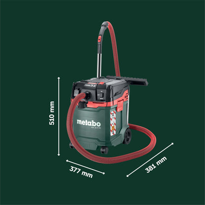 ASA 30 M PC Allessauger, 1200 W, Staubklasse M, 8m Kabel, 30l, Antistatikschlauch, Filterabreinigung, Zubehör
