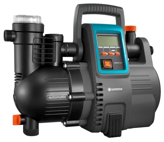 Hauswasserautomat Comfort 5000/5E LCD energiesparend 5000 l/h 1300W Motor Thermoschutz Trockenlaufsicherung