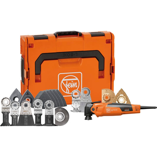 Multimaster MM 500 Plus Top EDITION mit 62 Zubehören zum Sägen Schleifen Schneiden Fliesen austrennen und mehr