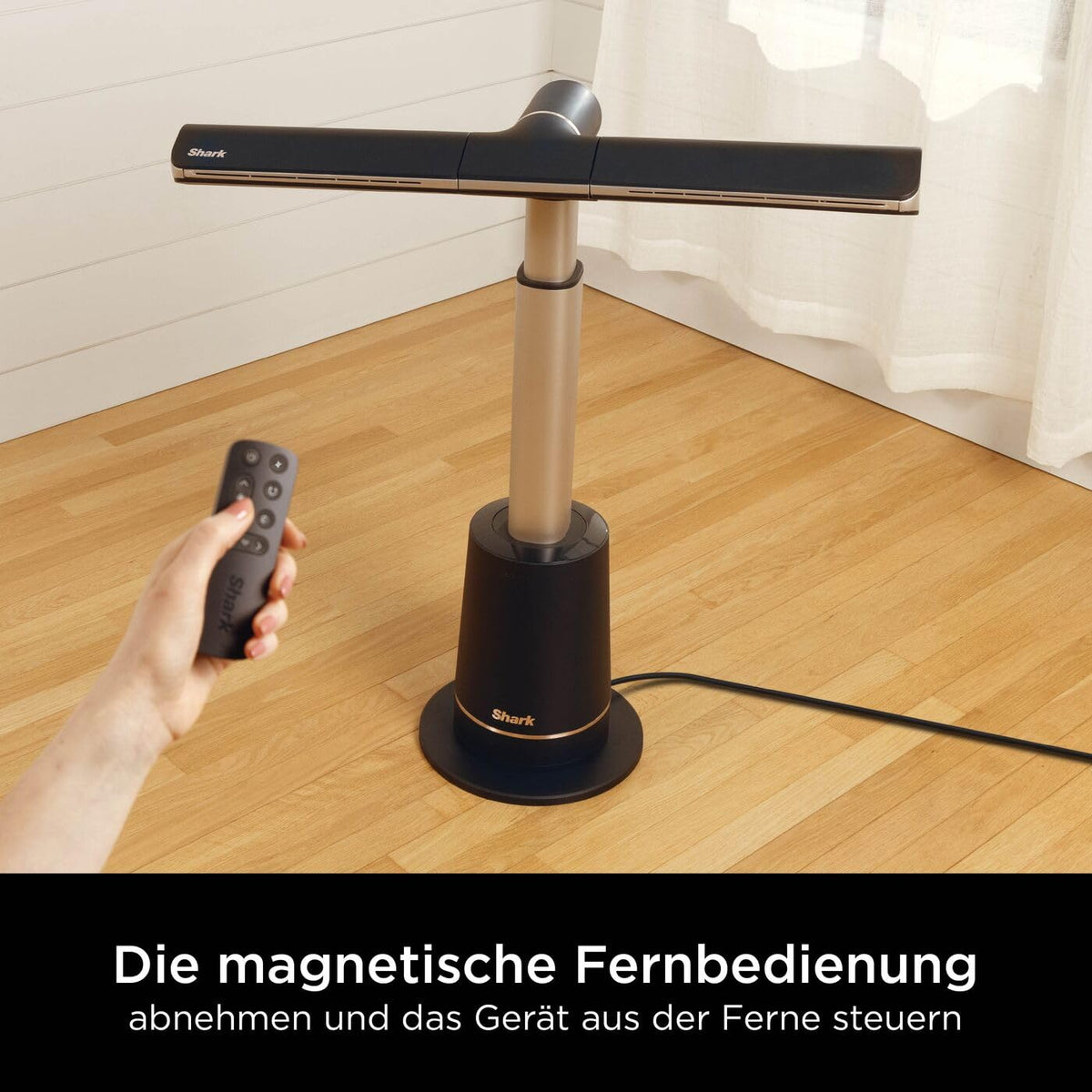 Turmventilator TurboBlade TF200SEU, leise, Fernbedienung, 10 Stufen, 180° Oszillation, Timer, 20 m Reichweite
