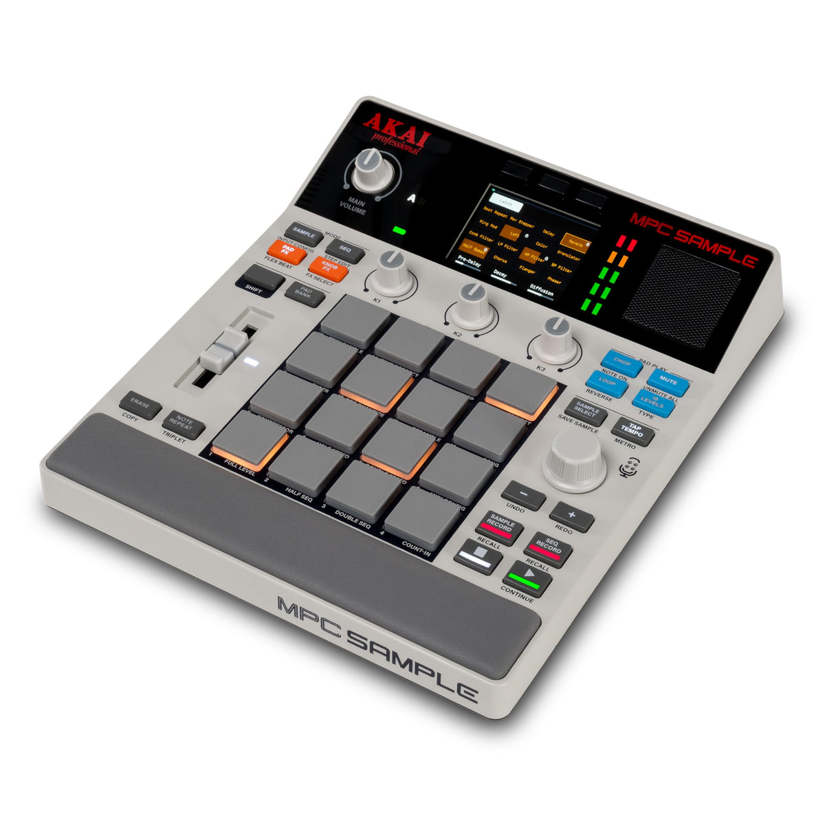 MPC Sample tragbarer Sampler Standalone Akku USB C Lautsprecher Mikrofon Sampling Sequencing Musikproduktion