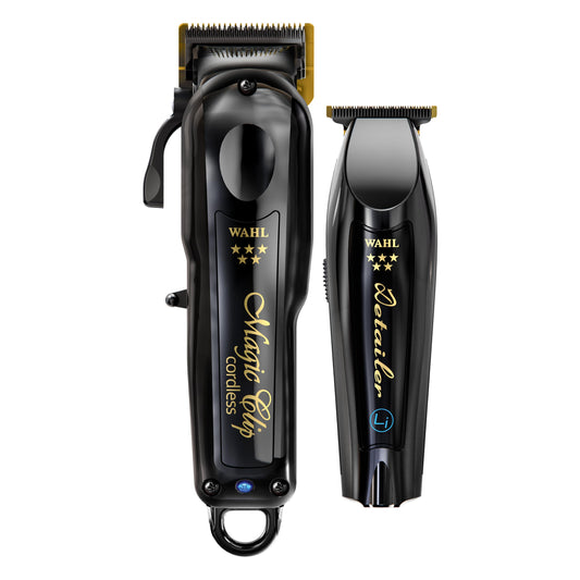 Kabellose Barber Combo, Magic Clip und Detailer Li, Titan und DLC Klingen, 100 Min, 6 Aufsätze, Styling Kamm