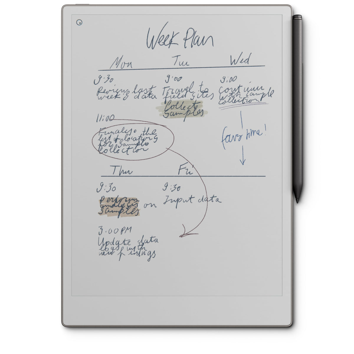 Paper Pro mit Marker Plus 11,8 Zoll e ink Notizbuch Farbdisplay und Leselicht zum Denken Schreiben und Lesen