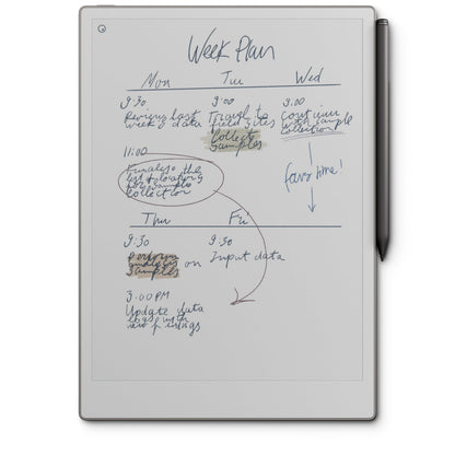 Paper Pro mit Marker Plus 11,8 Zoll e ink Notizbuch Farbdisplay und Leselicht zum Denken Schreiben und Lesen
