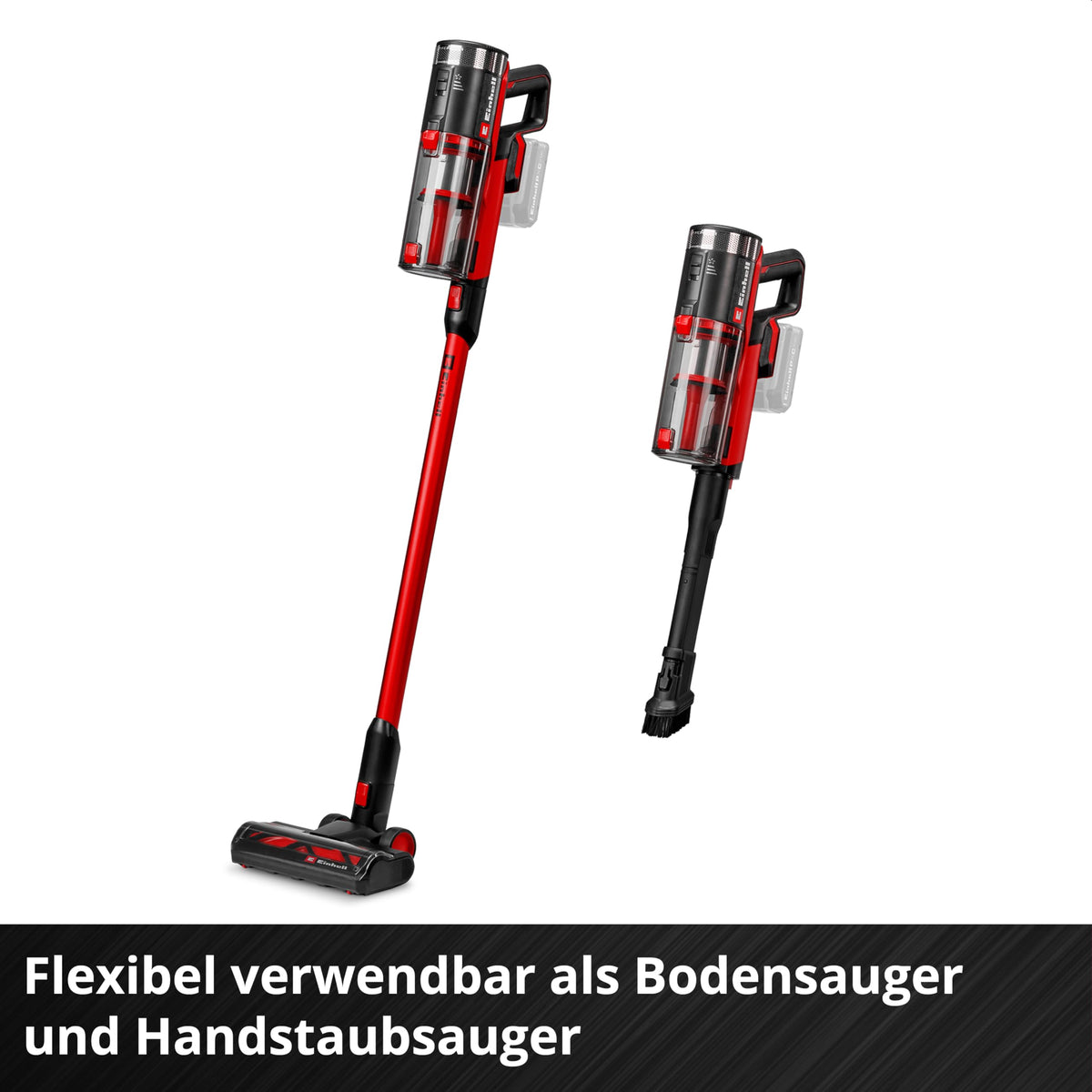 Akku-Stielstaubsauger TE-SV 18/270 BL-Solo PXC 18V Brushless 270mbar beutellos 3 Modi 3fach Filter ohne Akku