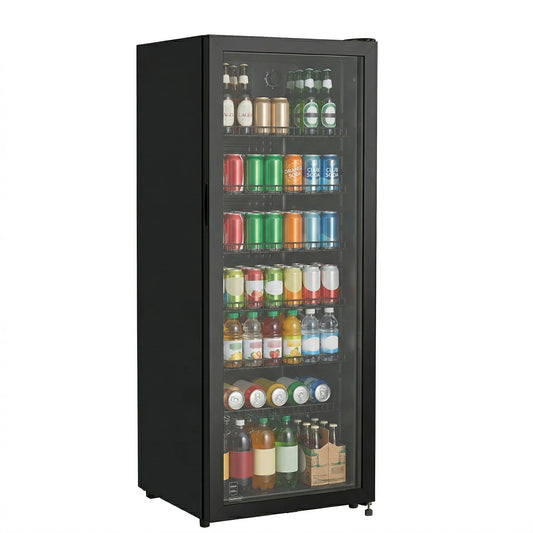 Getränkekühlschrank GSC4240B, 237 L, 6 verstellbare Einlegeböden, LED, Energieklasse C, fester Türanschlag